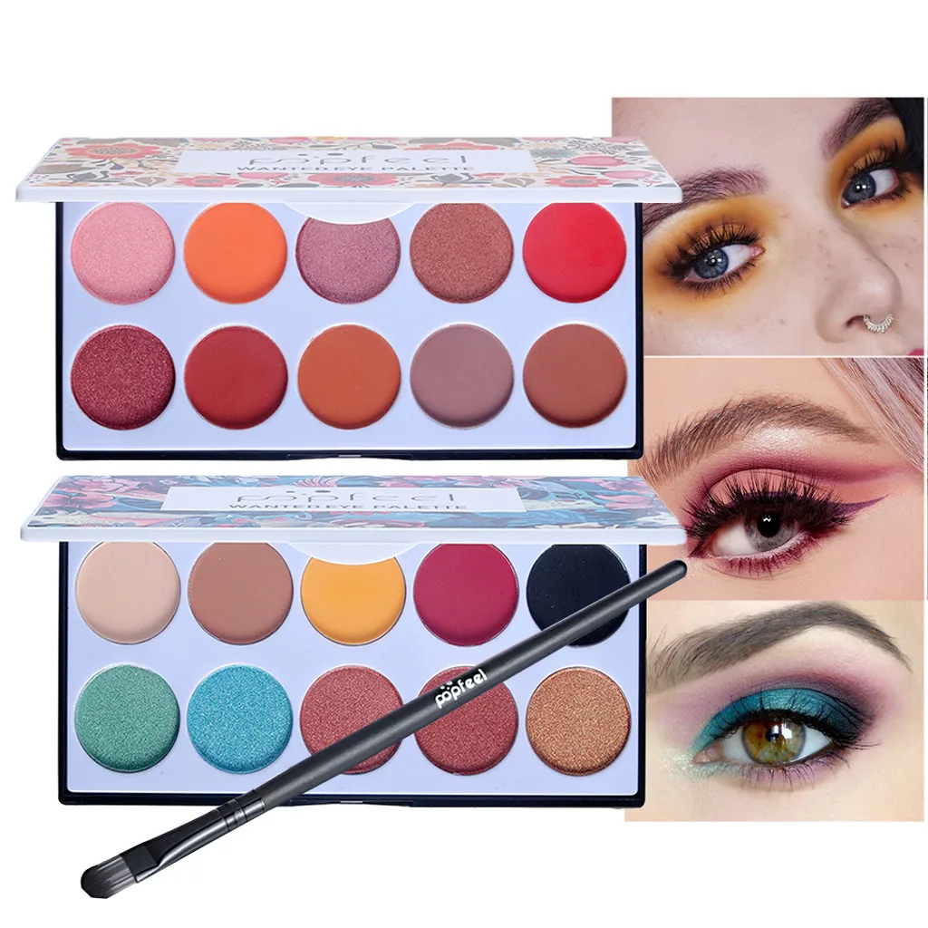 Cosmetic Matte Eyeshadow Cream Makeup Palette Shimmer Set 10 Colors Eyeshadow Long Lasting Eye Shadow Natural Nude With Brush
Cosmetic Matte Eyeshadow Cream Makeup Palette Shimmer Set 10 Colors Eyeshadow Long Lasting Eye Shadow Natural Nude With Brush
