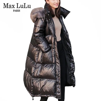 Max LuLu New Korean Fashion Womens Casual Coats Ladies Loose Real Fur Collar Winter Duck Down Jackets Vintage Warm Long Parkas
Max LuLu New Korean Fashion Womens Casual Coats Ladies Loose Real Fur Collar Winter Duck Down Jackets Vintage Warm Long Parkas