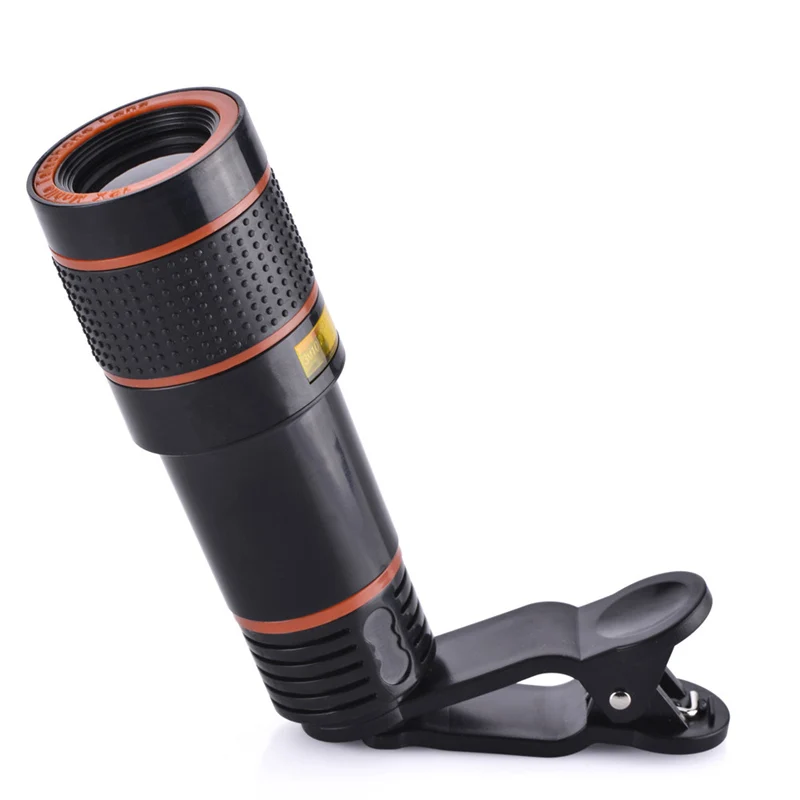 Cell Phone Camera Lens, 12X Zoom Telephoto Universal Clip On Lens Kit for iPhone 7/6S/6 Plus/5/4,Samsung, Android and Other Phon
Cell Phone Camera Lens, 12X Zoom Telephoto Universal Clip On Lens Kit for iPhone 7/6S/6 Plus/5/4,Samsung, Android and Other Phon