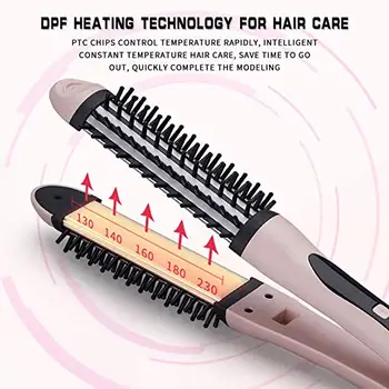 Professional 2 In 1 Hair Straightener Curler Flat Iron Barber Accessories Curly Styler Salon Hairdresser Hair Styling Tools 
Professional 2 In 1 Hair Straightener Curler Flat Iron Barber Accessories Curly Styler Salon Hairdresser Hair Styling Tools