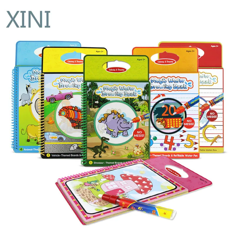 Magic Water Drawing Book Coloring Book Doodle & Magic Pen Painting Drawing Board for Kids Toys Birthday Gift Educational Toys
Magic Water Drawing Book Coloring Book Doodle & Magic Pen Painting Drawing Board for Kids Toys Birthday Gift Educational Toys
