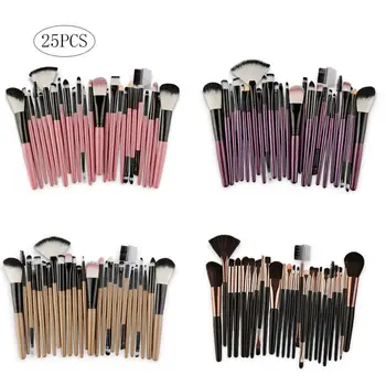 25Pcs SET Makeup Brushes Kit Synthetic Hair Makeup Brushes Eyeshadow Foundation Powder Brushes Multifunctional Beauty Tools
25Pcs SET Makeup Brushes Kit Synthetic Hair Makeup Brushes Eyeshadow Foundation Powder Brushes Multifunctional Beauty Tools