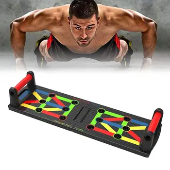 1pc Push-up Stand Push-up Board With Color-coded Body Building Fitness Exercise Tools Training System For Gym Body Training
1pc Push-up Stand Push-up Board With Color-coded Body Building Fitness Exercise Tools Training System For Gym Body Training
