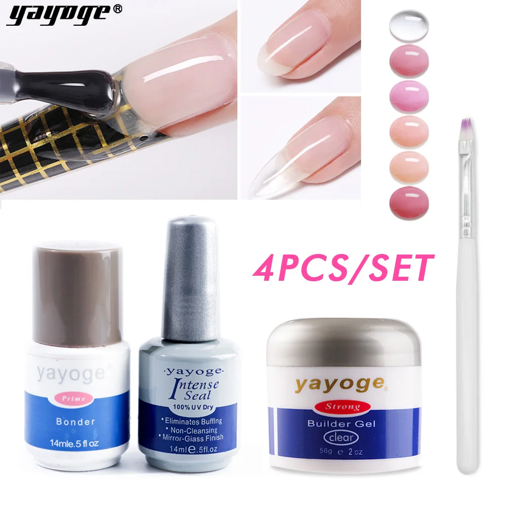 Yayoge 56ml/14ml Builder Gel Set Poly UV Jelly Gel Polish For Nail Extension Quick Building Gel Manicure Nail Art
Yayoge 56ml/14ml Builder Gel Set Poly UV Jelly Gel Polish For Nail Extension Quick Building Gel Manicure Nail Art