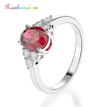 Rainbamabom 925 Solid Sterling Silver Created Moissanite Ruby Citrine Sapphire Gemstone Wedding Engagement Ring Fine Jewelry
Rainbamabom 925 Solid Sterling Silver Created Moissanite Ruby Citrine Sapphire Gemstone Wedding Engagement Ring Fine Jewelry