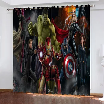 Captain America Marvel Avenger Hero 2 Panels/Set Curtain Block out Fabric Drape DarkeningInsulat Window Curtains Living Bedroom
Captain America Marvel Avenger Hero 2 Panels/Set Curtain Block out Fabric Drape DarkeningInsulat Window Curtains Living Bedroom