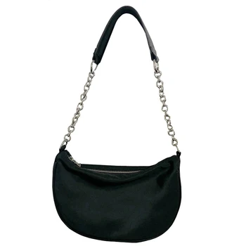 Vintage Ladies Large Capacity Hobos Bags Crossbody Bag Women Casual Nylon Simple Shoulder Messenger Bag Solid Color Fashion Pack
Vintage Ladies Large Capacity Hobos Bags Crossbody Bag Women Casual Nylon Simple Shoulder Messenger Bag Solid Color Fashion Pack