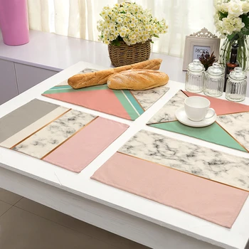 1Pcs Colorful Cotton Linen Placemat Geometric Pattern Table Mats Kitchen Dining Coaster Pad Cup Mat 42*32cm Home Decor MG0051
1Pcs Colorful Cotton Linen Placemat Geometric Pattern Table Mats Kitchen Dining Coaster Pad Cup Mat 42*32cm Home Decor MG0051