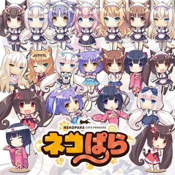 Anime NEKOPARA Chocola Vanilla Maple Azuki Cosplay Cartoon Acrylic Stand Figure Plate Keychain Xmas Key rings Pendants Gifts
Anime NEKOPARA Chocola Vanilla Maple Azuki Cosplay Cartoon Acrylic Stand Figure Plate Keychain Xmas Key rings Pendants Gifts