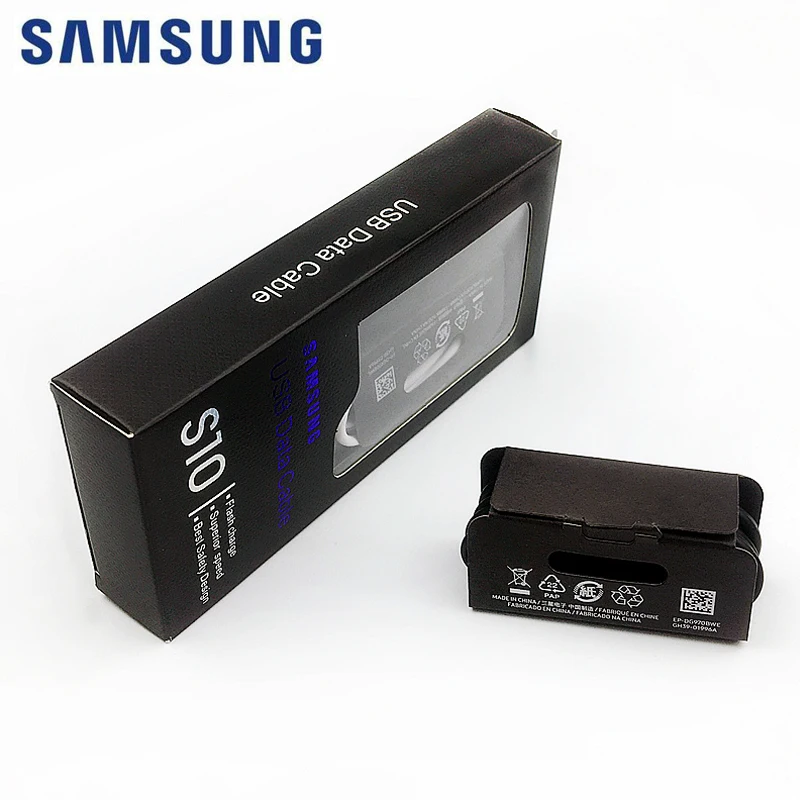 Original Samsung s10 Fast Charger Cable 120cm Usb 3.1 Wall power Type C Data Cable For Galaxy S10 Plus E S8 S9 Plus Note 8 9 A8s
Original Samsung s10 Fast Charger Cable 120cm Usb 3.1 Wall power Type C Data Cable For Galaxy S10 Plus E S8 S9 Plus Note 8 9 A8s