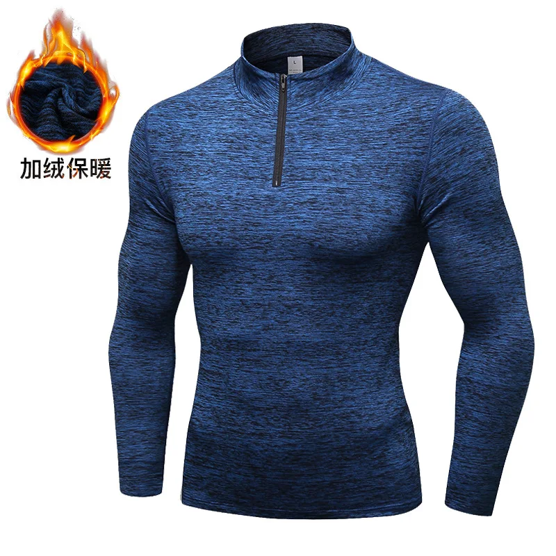 New Winter Plus Velvet Men Fitness Running T Shirts Training Long Sleeved Stretch Tight Collar Sweater Casual Gym Sport T Shirts
New Winter Plus Velvet Men Fitness Running T Shirts Training Long Sleeved Stretch Tight Collar Sweater Casual Gym Sport T Shirts