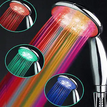 1pc LED 7 Colours Automatic Changing Bright Light OR Temperature Control Water Shower Head Bathroom
1pc LED 7 Colours Automatic Changing Bright Light OR Temperature Control Water Shower Head Bathroom