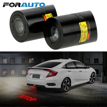 FORAUTO Car LED Projection Light Warning Laser Tail Logo Projector Auto Rear License Plate Brake Parking Lamp STOP KEEP SPACE
FORAUTO Car LED Projection Light Warning Laser Tail Logo Projector Auto Rear License Plate Brake Parking Lamp STOP KEEP SPACE