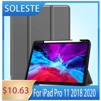 Case For iPad Pro 12.9 2020 With Pencil Holder PU Leather Cover Silicone Soft Back Smart Case A2229 / A2069 / A2032 / A2233
Case For iPad Pro 12.9 2020 With Pencil Holder PU Leather Cover Silicone Soft Back Smart Case A2229 / A2069 / A2032 / A2233