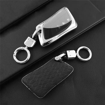 Suede Leather Zinc Alloy TPU Car Remote Key Case Full Cover For Lexus NX GS RX IS ES GX LX RC 200 250 350 LS 450H 300H Keychain
Suede Leather Zinc Alloy TPU Car Remote Key Case Full Cover For Lexus NX GS RX IS ES GX LX RC 200 250 350 LS 450H 300H Keychain