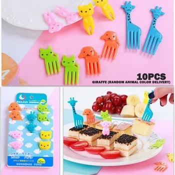 10PCS/Set Animal Farm Fruit Fork Mini Cartoon Children Snack Cake Dessert Food Fruit Pick Toothpick Bento Lunches Party Decor
10PCS/Set Animal Farm Fruit Fork Mini Cartoon Children Snack Cake Dessert Food Fruit Pick Toothpick Bento Lunches Party Decor