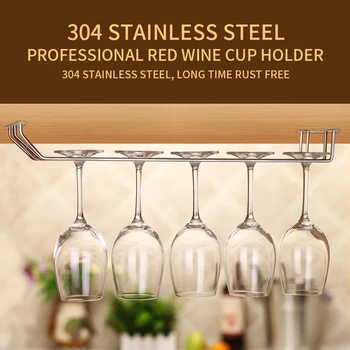 High Quality Chromeing Plated Wine Champagne Glass Cup Hanger Perfect Kitchen Tools for Home Bars and Restaurants 
High Quality Chromeing Plated Wine Champagne Glass Cup Hanger Perfect Kitchen Tools for Home Bars and Restaurants