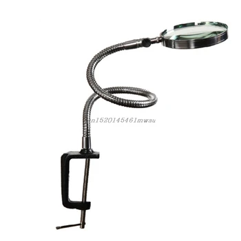 3 X 100mm Lens Repaire Magnifier Loupe With Flexible Hose Clip Magnifying Desk Table Clamp Folders
3 X 100mm Lens Repaire Magnifier Loupe With Flexible Hose Clip Magnifying Desk Table Clamp Folders