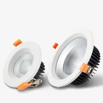 Super Bright COB LED Downlight 5W 7W 10W 12W 15W 18W 20W 25W 30W 35W 40W 45W 50W LED Ceiling Spot Light AC 85-265V
Super Bright COB LED Downlight 5W 7W 10W 12W 15W 18W 20W 25W 30W 35W 40W 45W 50W LED Ceiling Spot Light AC 85-265V
