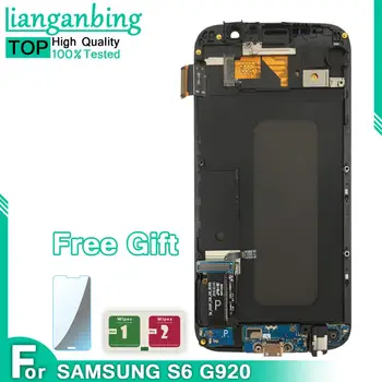 100% Tested working TFT LCD For Samsung Galaxy S6 LCD Display G920F G920A G920T Touch Screen Digitizer Assembly With Frame 5.1''
100% Tested working TFT LCD For Samsung Galaxy S6 LCD Display G920F G920A G920T Touch Screen Digitizer Assembly With Frame 5.1''