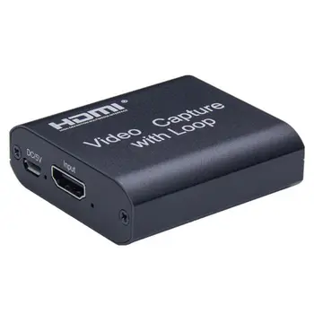HDMI Video Capture Card Screen Recorder USB2.0 1080P High Definition Game Capture Streamer Device
HDMI Video Capture Card Screen Recorder USB2.0 1080P High Definition Game Capture Streamer Device
