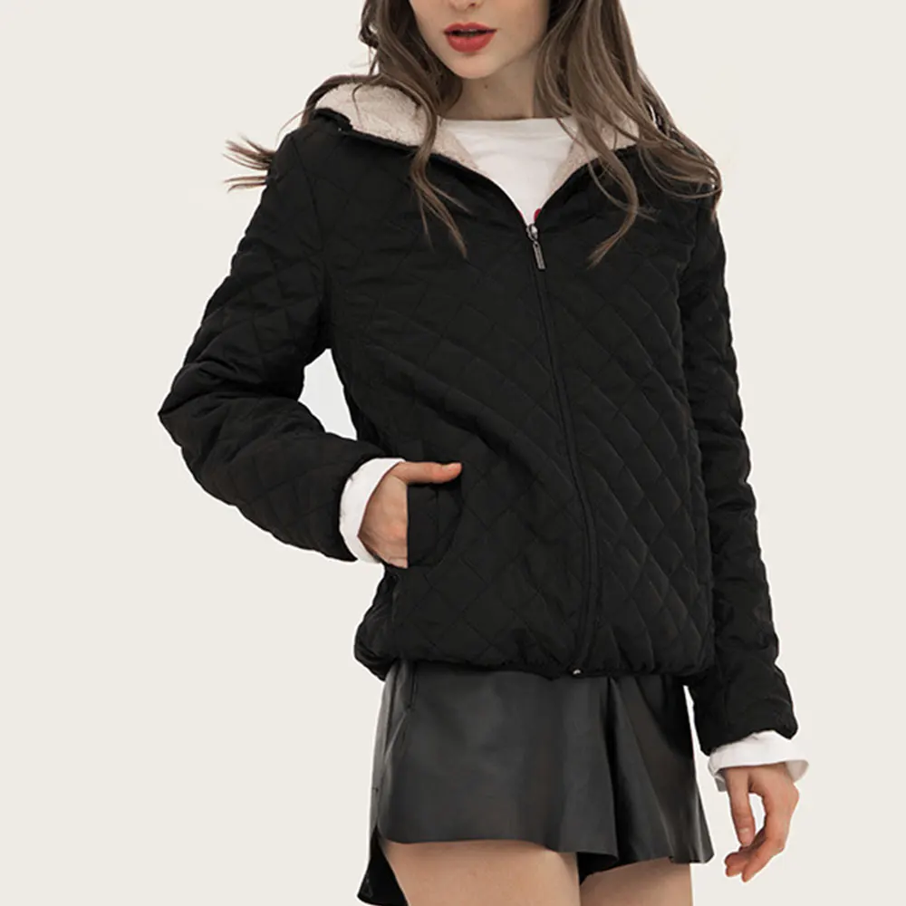 2020 New Parkas Basic Jackets Female Women Winter Plus Velvet Lamb Hooded Coats Cotton Winter Jacket Womens Outwear Coat
2020 New Parkas Basic Jackets Female Women Winter Plus Velvet Lamb Hooded Coats Cotton Winter Jacket Womens Outwear Coat