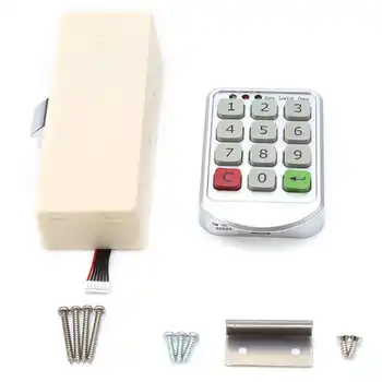 Intelligent Door Code Lock Digital Password Keypad Number Cabinet Door Code Lock Zinc Alloy and Plastic Cabinet Lock
Intelligent Door Code Lock Digital Password Keypad Number Cabinet Door Code Lock Zinc Alloy and Plastic Cabinet Lock