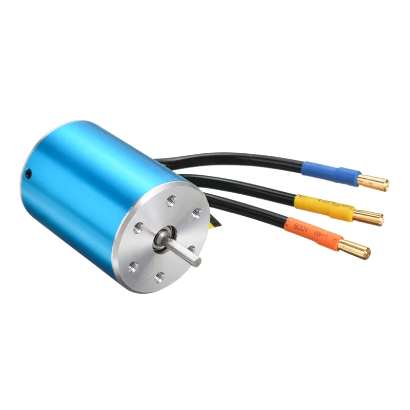 1pcs 3650 5200KV Blue 4 Poles Brushless Motor 94A 9.6V RC Brushless Motor Upgrade Part for 1/10 RC Car Boat Accessory
1pcs 3650 5200KV Blue 4 Poles Brushless Motor 94A 9.6V RC Brushless Motor Upgrade Part for 1/10 RC Car Boat Accessory