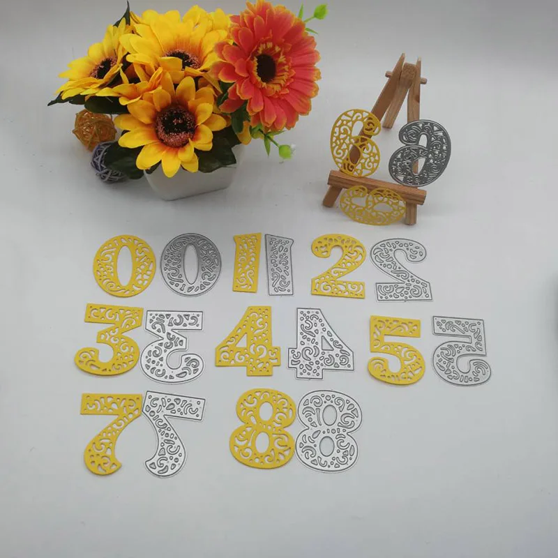 Lace number new Metal Cutting Dies Handicraft Scrapbook embossing Paper Craft Album Card Punch Knife 10.3*19.8cm
Lace number new Metal Cutting Dies Handicraft Scrapbook embossing Paper Craft Album Card Punch Knife 10.3*19.8cm