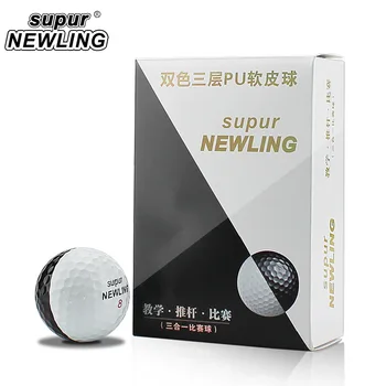 supur newling Golf Teaching Ball Three Layer Pu Black and White Push Rod Linear Boxed 6
supur newling Golf Teaching Ball Three Layer Pu Black and White Push Rod Linear Boxed 6
