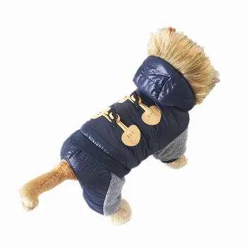 New Thickening Warm Jacket Winter Dog Clothes Pet Coat Clothing Hooded Jumpsuit Warm Clothes For Dogs
New Thickening Warm Jacket Winter Dog Clothes Pet Coat Clothing Hooded Jumpsuit Warm Clothes For Dogs