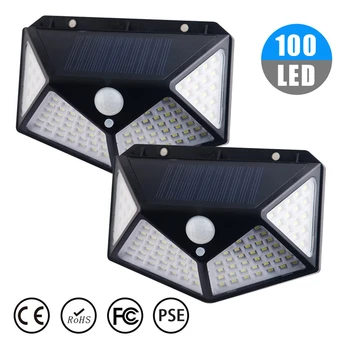 100 LED Solar Light Garden Solar Lamp PIR Motion Sensor Solar Powered By Sunlight Waterproof for Outdoor Wall Street Decoration
100 LED Solar Light Garden Solar Lamp PIR Motion Sensor Solar Powered By Sunlight Waterproof for Outdoor Wall Street Decoration