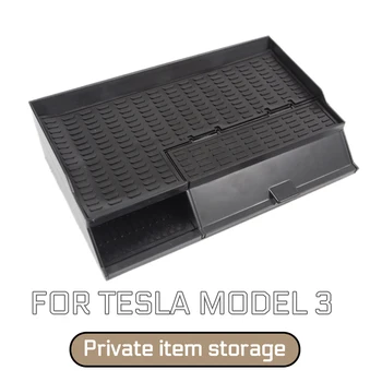 For Tesla Model 3 2018-2019 Car Central Armrest Box Stowing Tidying Glove Box Double Storey Non-Slip Car Organizer
For Tesla Model 3 2018-2019 Car Central Armrest Box Stowing Tidying Glove Box Double Storey Non-Slip Car Organizer