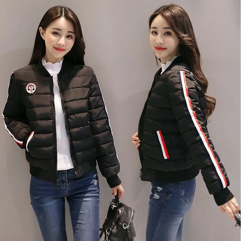 Off Season 2017 Winter down Feather Baseball Short Cotton-padded Clothes Women's Cute Soft Girl Slim Fit Clothing Pattern Conven
Off Season 2017 Winter down Feather Baseball Short Cotton-padded Clothes Women's Cute Soft Girl Slim Fit Clothing Pattern Conven