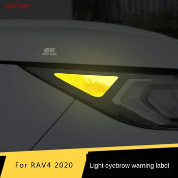 For Toyota RAV4 2019 2020 5th Headlight Stickers Car Light Warning Label Modified Exterior Stickers Body Reflective Stickers
For Toyota RAV4 2019 2020 5th Headlight Stickers Car Light Warning Label Modified Exterior Stickers Body Reflective Stickers