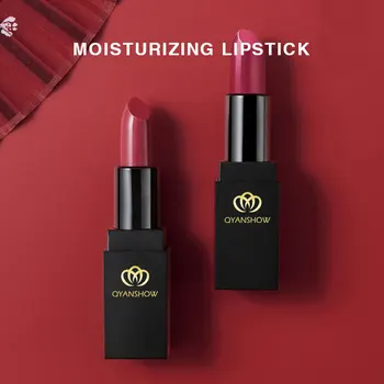 Moisturizing and easy to color lipstick Student style Popular make-up red lipstick labiales matte larga duracion Waterproof
Moisturizing and easy to color lipstick Student style Popular make-up red lipstick labiales matte larga duracion Waterproof