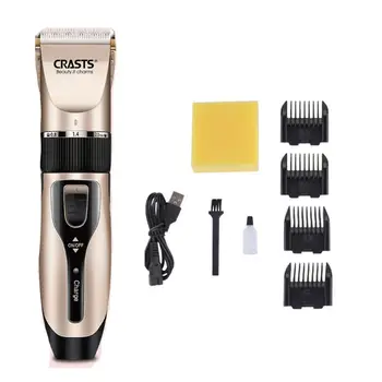 Professional Hair Clippers and Trimmer Kit for Kids/Adults Barber - Replaceable Cordless - With Replaceable Ceramic Blade Heads