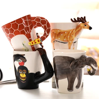 3D Coffee Mug Funny Animal Dinosaur Giraffe Dolphin Porcelain 13.5 Oz Tea Cup Cute Creative Ceramic Tea Mug Kid Christmas Gift
3D Coffee Mug Funny Animal Dinosaur Giraffe Dolphin Porcelain 13.5 Oz Tea Cup Cute Creative Ceramic Tea Mug Kid Christmas Gift