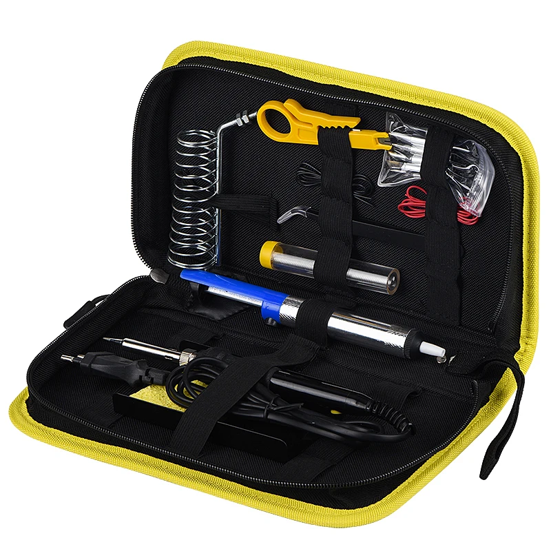 WMORE Soldering iron kit adjustable temperature 220V 80W LCD solder welding tools Ceramic heater soldering tips Desoldering Pump
WMORE Soldering iron kit adjustable temperature 220V 80W LCD solder welding tools Ceramic heater soldering tips Desoldering Pump