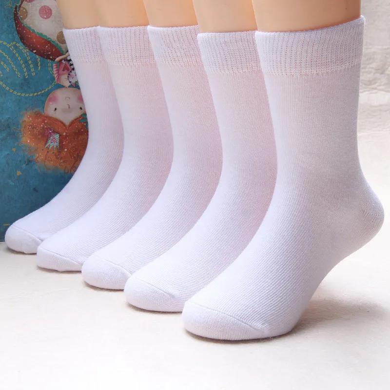 CHILDREN'S Socks Pure Cotton 3-5-7-10-Year-Old Autumn & Winter Kids Middle School Students BOY'S Girls Medium Thick Pure White S
CHILDREN'S Socks Pure Cotton 3-5-7-10-Year-Old Autumn & Winter Kids Middle School Students BOY'S Girls Medium Thick Pure White S