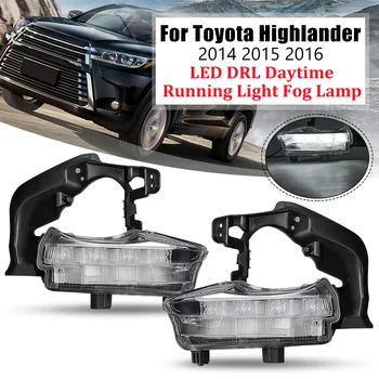 1 Pair Car Front Bumper LED DRL Daytime Running Lights Lamp Fog Light Car Styling for Toyota Highlander 2014 2015 2016 Accessori
1 Pair Car Front Bumper LED DRL Daytime Running Lights Lamp Fog Light Car Styling for Toyota Highlander 2014 2015 2016 Accessori