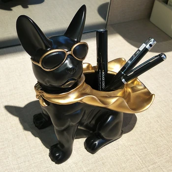 Home decoration accessories Pen holder resin Nordic modern resin European makeup brush desktop storage box
Home decoration accessories Pen holder resin Nordic modern resin European makeup brush desktop storage box