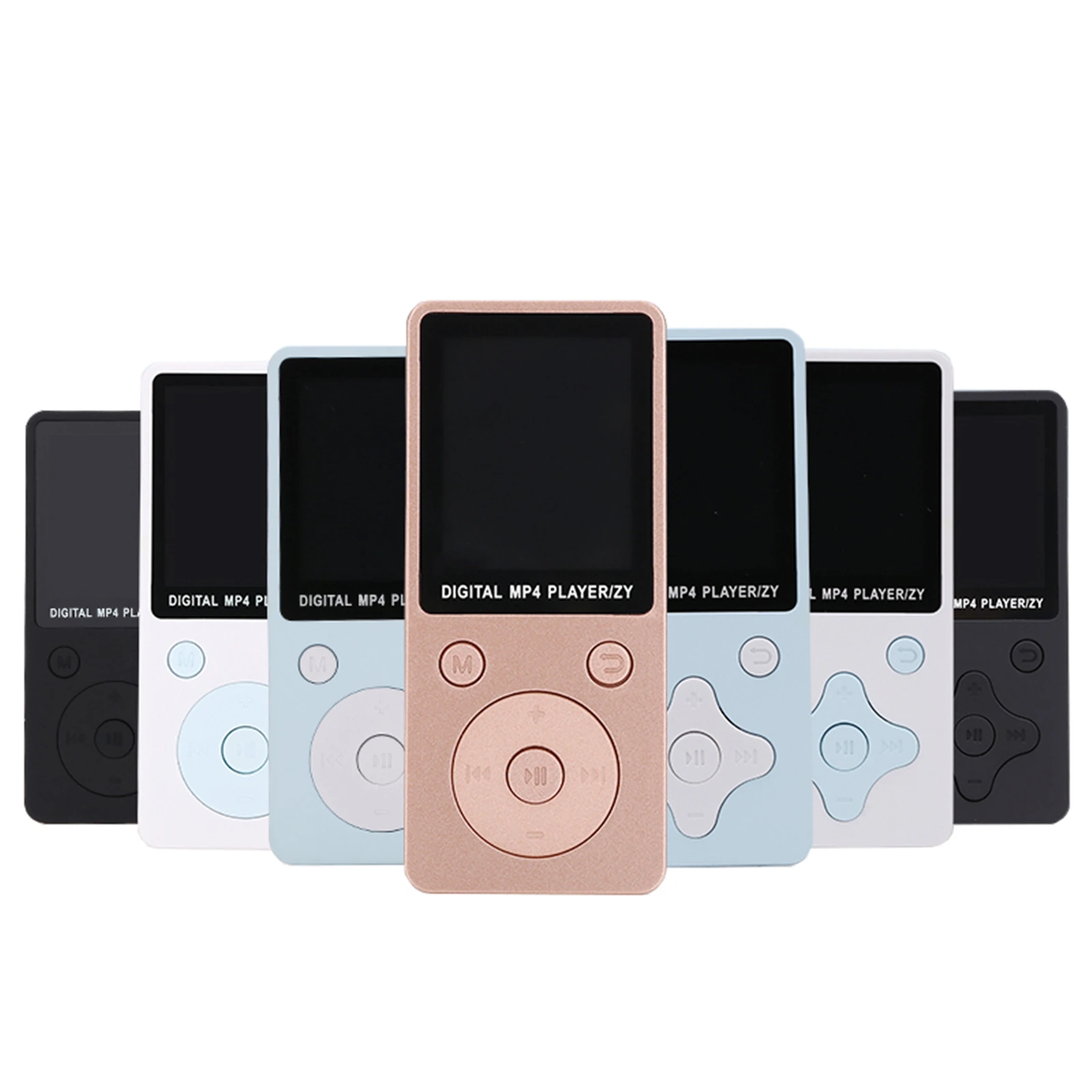 Легкий MP3 MP4 музыкальный плеер с экраном Ультратонкий портативный мини-плеер