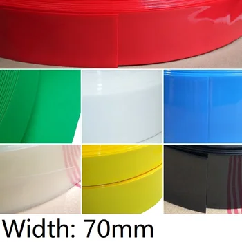 Width 70mm PVC Heat Shrink Tube Dia 44mm Lithium Battery Insulated Film Wrap Protection Case Pack Wire Cable Sleeve Colorful
Width 70mm PVC Heat Shrink Tube Dia 44mm Lithium Battery Insulated Film Wrap Protection Case Pack Wire Cable Sleeve Colorful