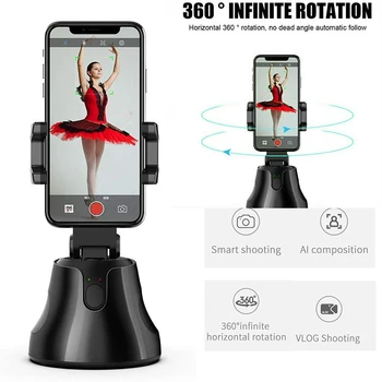 360 Rotating Portable Universal Smart Shooting Selfie Stick holder Auto Face Tracking Object Tracking vlog Camera Phone Holder
360 Rotating Portable Universal Smart Shooting Selfie Stick holder Auto Face Tracking Object Tracking vlog Camera Phone Holder