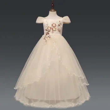 Kid Wedding Dresses for Girls Elegant Flower Princess Long Gown Baby Girl Christmas Dress vestidos infantil Size 6 12 14 Years
Kid Wedding Dresses for Girls Elegant Flower Princess Long Gown Baby Girl Christmas Dress vestidos infantil Size 6 12 14 Years