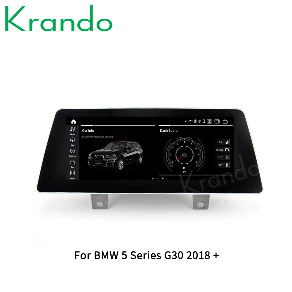Krando Android 10.0 8 Core 4+64G 10.25'' Car multimedia DVD for BMW 5 Series G30 EVO GT F07 CIC NBT 2009-2020 radio carplayer
Krando Android 10.0 8 Core 4+64G 10.25'' Car multimedia DVD for BMW 5 Series G30 EVO GT F07 CIC NBT 2009-2020 radio carplayer