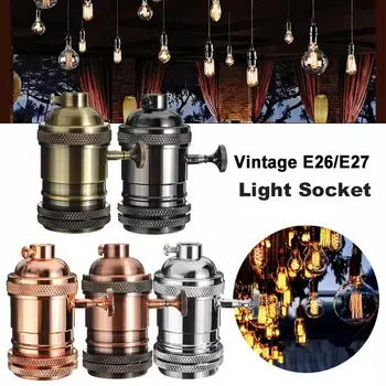 Lamp Holder E27 Black with Switch Decoration LED Light Modern Bulb Holder Light Holder Cable Cord Plug Home Durable Universal
Lamp Holder E27 Black with Switch Decoration LED Light Modern Bulb Holder Light Holder Cable Cord Plug Home Durable Universal