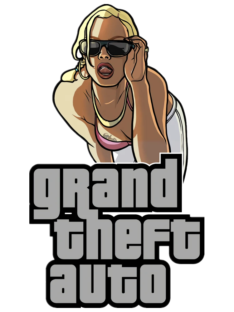 Фото Автомобильные виниловые наклейки RuleMylife с логотипом Grand Theft из GTA Сан-Андреас для Bmw