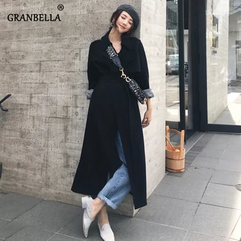 2020 Autumn New Style Korean-style over-the-Knee Coat Loose-Fit Mid-length Elegant Women's Trench Coat
2020 Autumn New Style Korean-style over-the-Knee Coat Loose-Fit Mid-length Elegant Women's Trench Coat